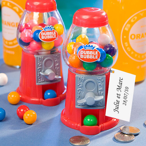 Mini Distributeur à Chewing-Gum Rouge
