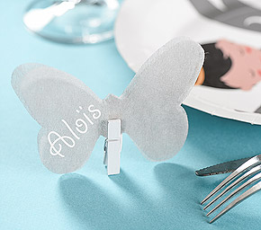 Mini Pinces Marques Places Couleur Mariage Blanc