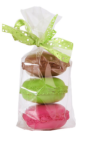 Petits Sachets Cadeaux Plastique Transparent Crissant