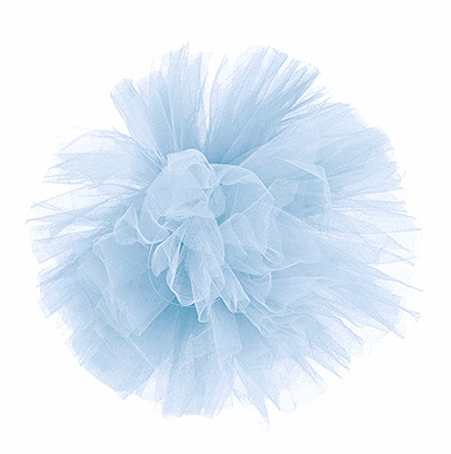 Boule Pompon Tulle Mariage