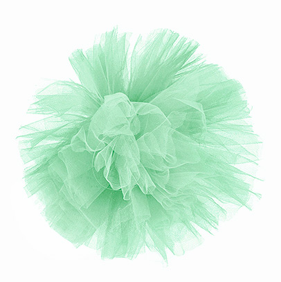 Boule Pompon Tulle Mariage