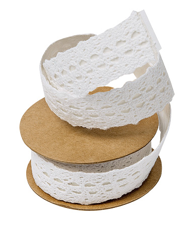 Ruban En Dentelle Brodée De 3 Yards (22 Cm) - Bordure Décorative Pour Couture Et Bricolage