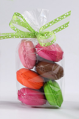 Sachet Transparent Macarons pas cher