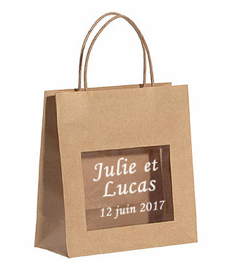 Sac kraft personnalisé