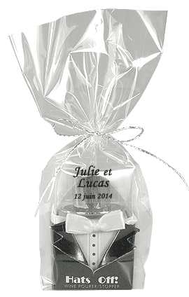 Sachet Cadeau Transparent Crissant pas cher