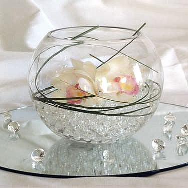 Perles d'Eau Décoration Florale Fleurs Transparent
