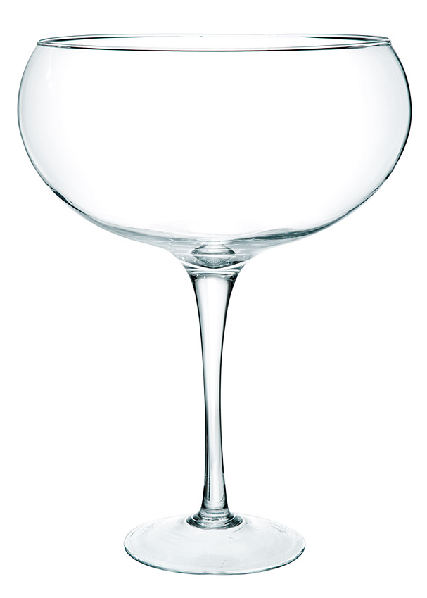 Vase Dolce Vita Coupe sur Pied Géant XXL Décoration de table bapteme