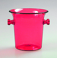 Verrine seau à champagne fuchsia