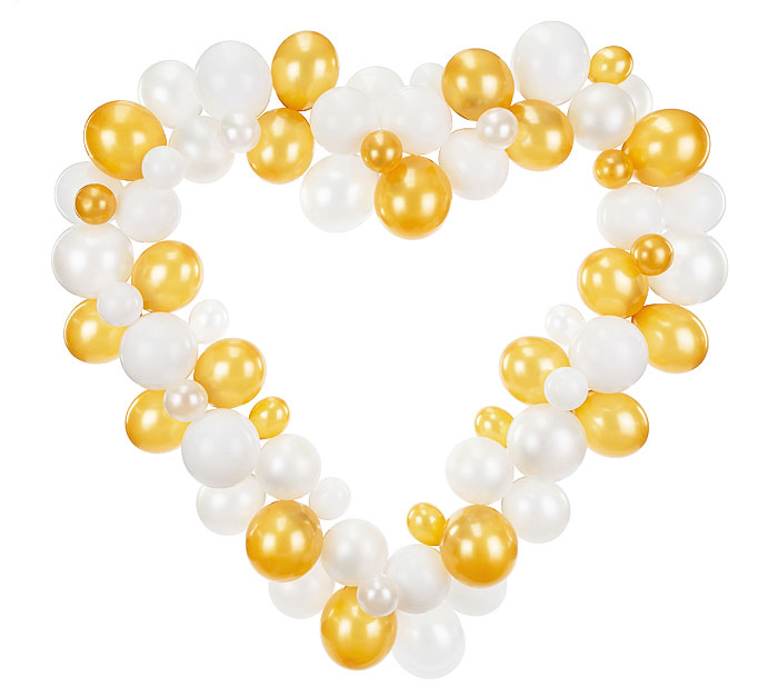 Arche Ballon Blanc en Kit Mariage, Bapteme, Anniversaire