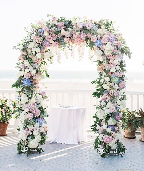 Décoration mariage : les 26 arches les plus originales