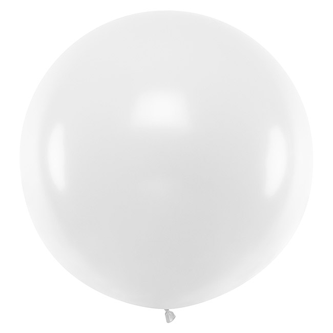 Petit ballon gonflable nacré Transparent 12cm, ballons de