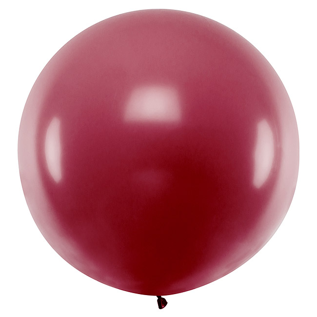 Ballon Géant Mariage 1m Bordeaux