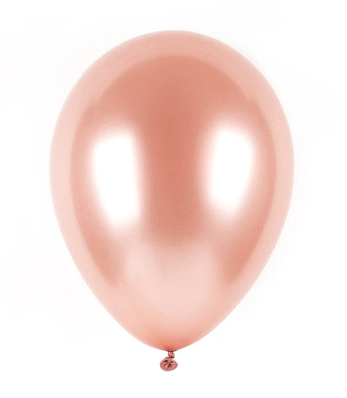 8x Ballon de baudruche baptême rose