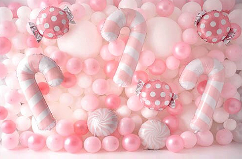 Mur Ballon Candy Bar Fetes Décoration Salle
