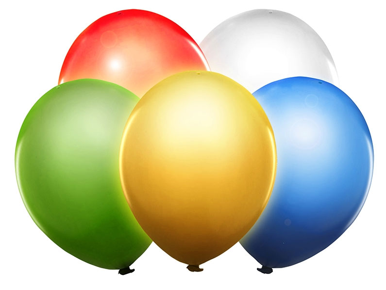 Ballons Lumineux Led Multicolor x5