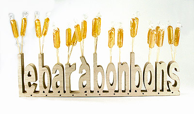 Bar à bonbons au miel