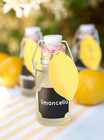 Cadeau Invité Mariage Original Limoncello DIY