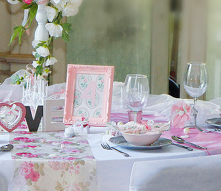 Décoration de table Communion avec Numéro de Table