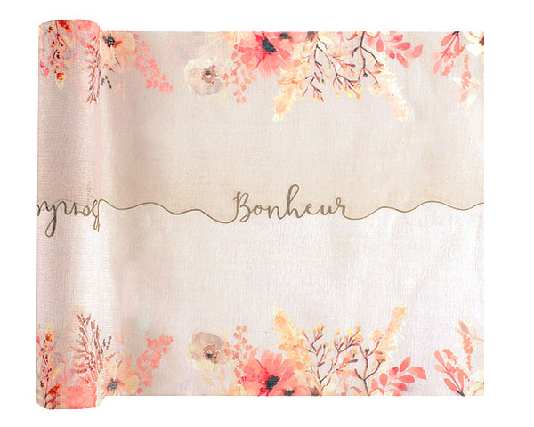 Chemin de Table Bonheur Floral Coachella