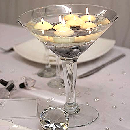 Lot De 2 Verres à Martini Sans Pied – Art Déco Verre Soufflé Tourbillon Cobalt