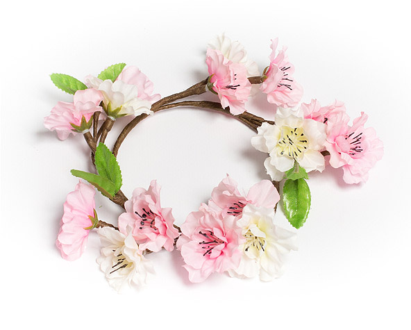 Couronne Fleurs De Cerisier Mariage Champetre Couronne Fleurs De Cerisier Mariage Champetre