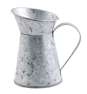 Cruche à Lait en Zinc 10cm