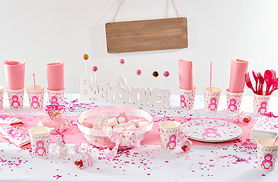 Déco Baby Shower Fille 