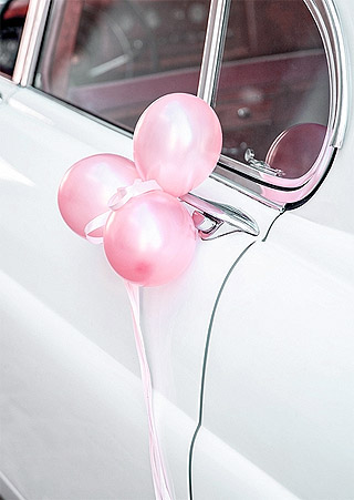 Deco voiture ballons