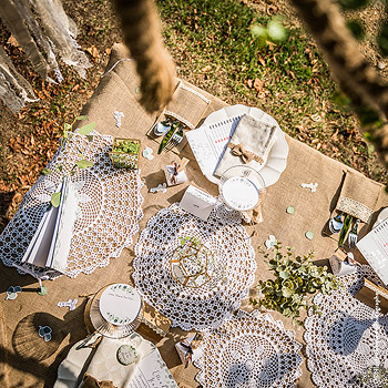 Décoration mariage botanique