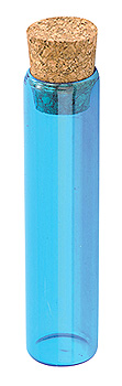 Eprouvette en verre Turquoise 10 cm prix discount