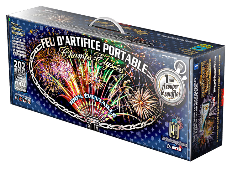 Feu d'artifice Maxi Nuit d'été - 60 départs - Marque Ardi