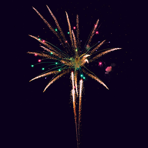 Une table de fêtes : Feu d'artifice !