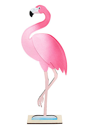 Flamant Rose Géant 55cm Déco Pas Cher