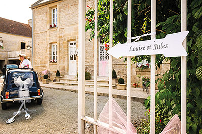 Flèche Signalétique Mariage