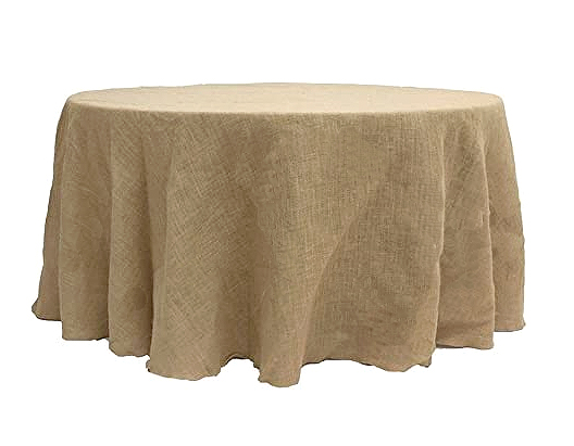 Nappe de table en jute rectangulaire 1.5 x 2.5 mètres