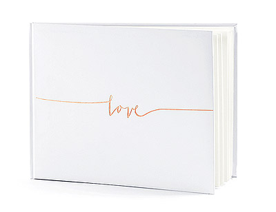 Livre d'Or Rose Gold Love