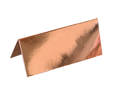 Marque Place Cartonné Rose Gold