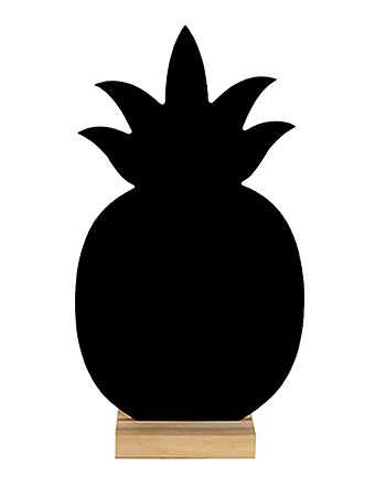 Marque Table Ardoise Ananas Support Bois