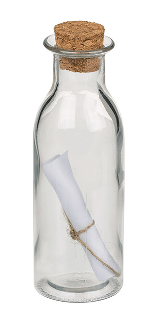 Bouteille à Voeux Message in a Bottle