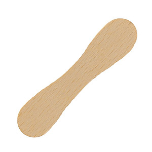 Mini cuillère spatule en bois de dégustation