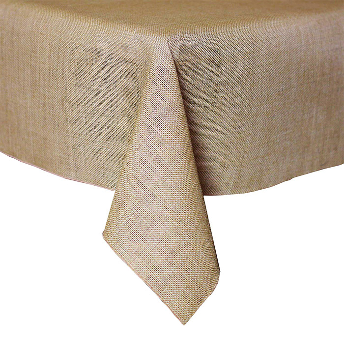 Nappe de table en jute rectangulaire 1.5 x 2.5 mètres