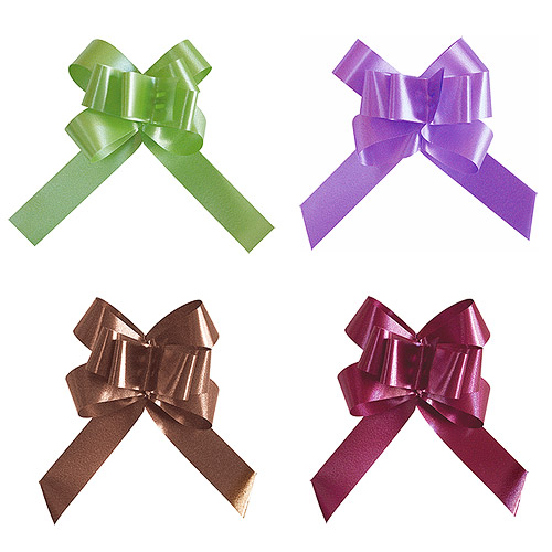 Petits Noeuds à Tirer Polypro Satin pour Boutonnière