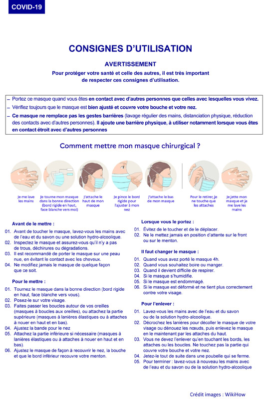 Masque Chirurgical Jetable Type II R - Lot de 100.000 pièces