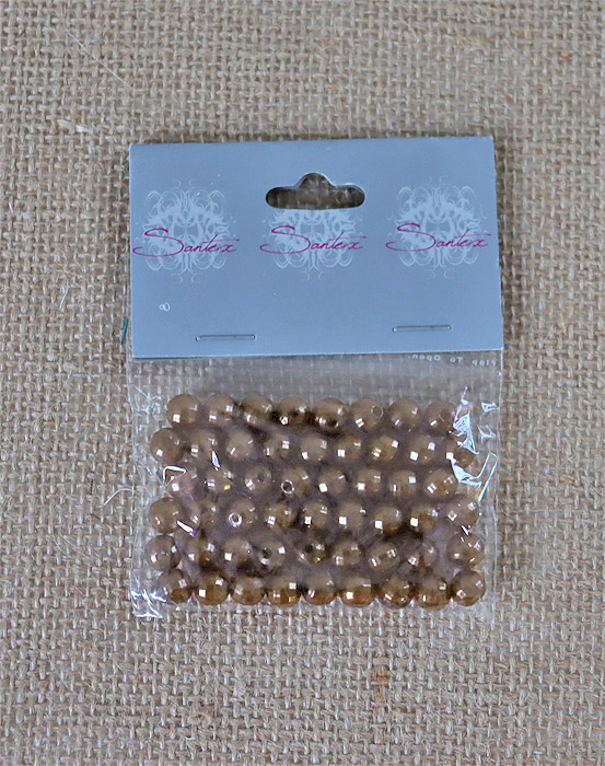 Perles Décoration Mariage Chocolat