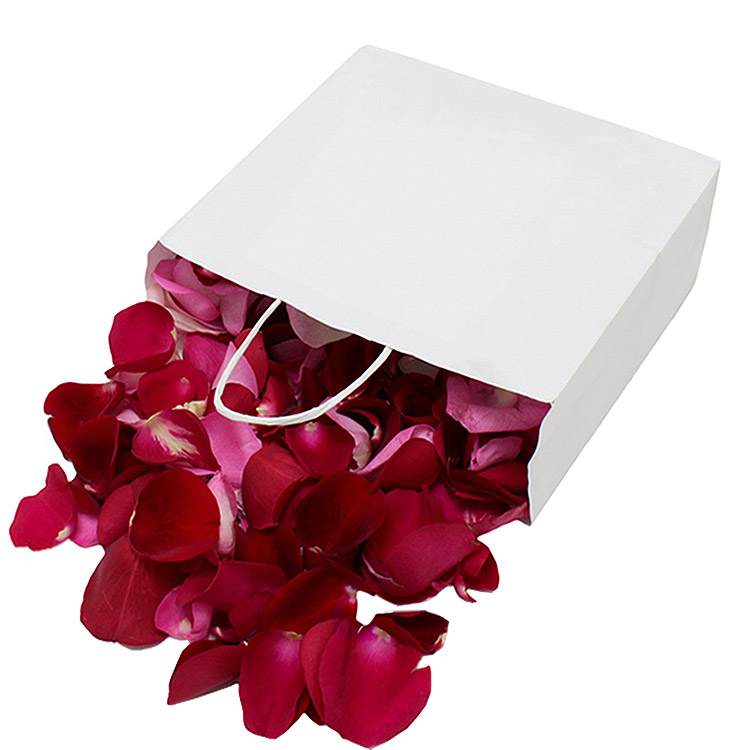 Pétales de Roses Frais Rouges XL Mariage