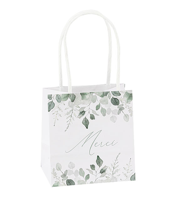 Petits Sacs Merci Vert Sauge Eucalyptus