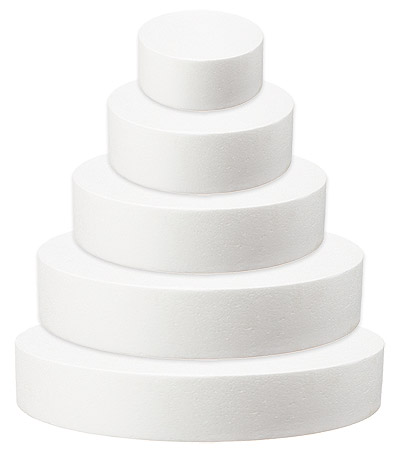 Pièce Montée Disques Polystyrène