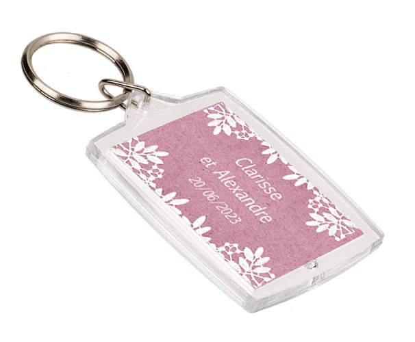 Porte clef personnalisable original