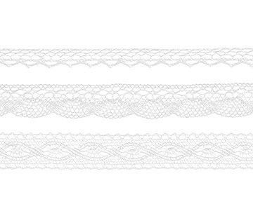 Rubans Dentelle 3 Tailles