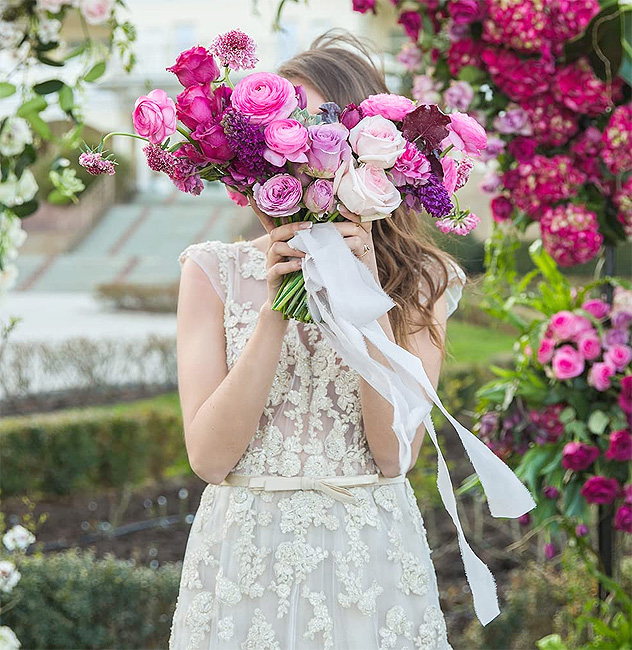 Bobine Ruban Mousseline de Soie Blanc Mariage